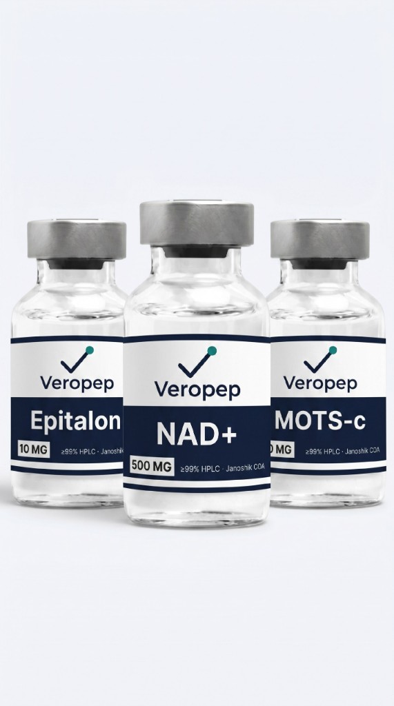 Longevity Stack tri vijale Epitalon, NAD+, MOTS-c